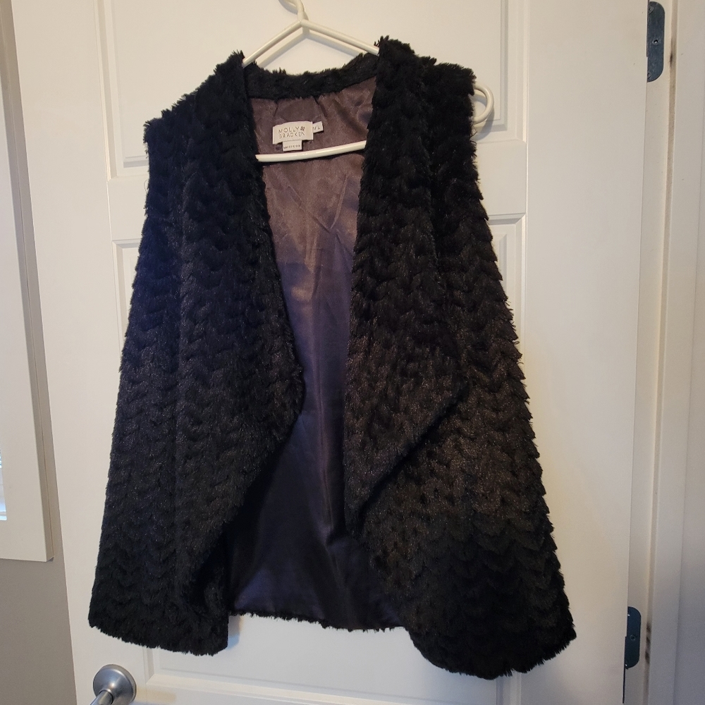 Molly Bracken fur vest